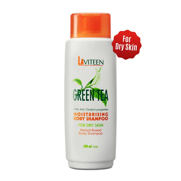 ลาวิทีน กรีน ที มอยส์เจอร์ไรซิ่ง บอดี้ แชมพู (สำหรับผิวแห้ง)