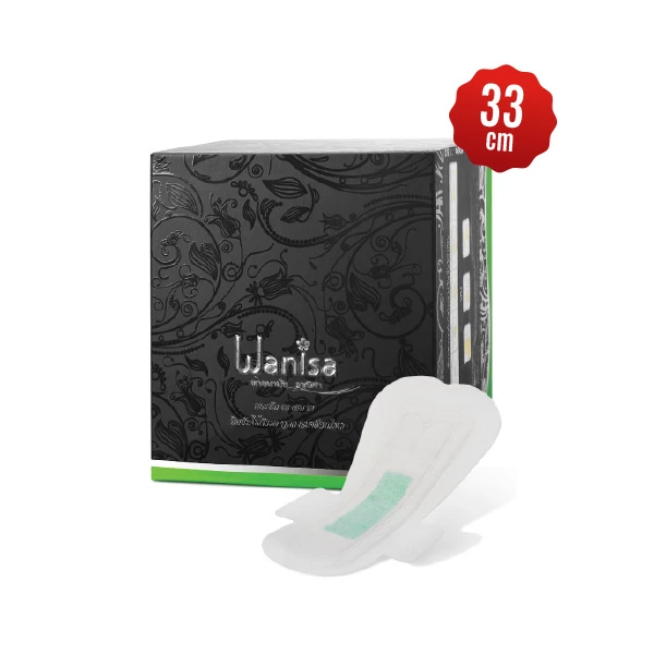 วาณิศา ผ้าอนามัย สำหรับกลางคืนมามากยาวพิเศษ (33 cm)