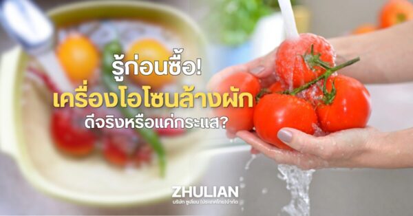 เครื่องโอโซนล้างผัก